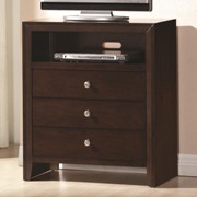 Serenity Media Chest with Open Compartment