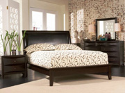 Phoenix cappuccino Platform Bed